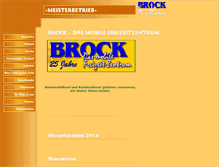 Tablet Screenshot of brock-freizeitzentrum.de